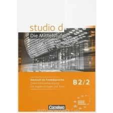 STUDIO D MITTELSTUFE B2/2 UNTERRICH nyelvkönyv, szótár