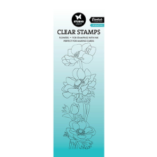 Studio Light Szilikonbélyegző - Anemone - Clear Stamps (1 csomag) bélyegző