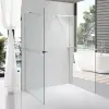  Stuxi Milano Gate Plus 2 falsíkra szerelhető, két oldalfalas walk-in zuhanyfal, 80x110 cm, 8 mm vastag vízlepergető biztonsági üveggel, helytakarékos sarokmerevítőkkel