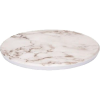 Style Point Kerek tálaló tálca, Style Point Márvány 23 cm, fehér