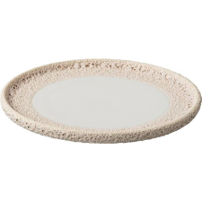 Style Point Sekély tányér, Style Point Vulcanic 16,5 cm, fehér tányér és evőeszköz