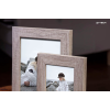 Styler képkeret (13x18 cm) Narvik, szürke famintájú
