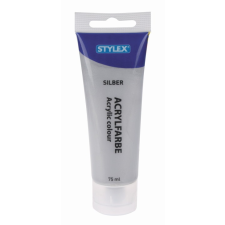 STYLEX Schreibwaren GmbH Stylex acrylfesték 75ml, ezüst akrilfesték