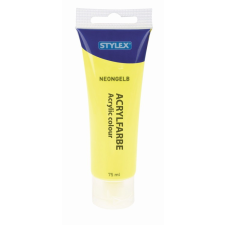 STYLEX Schreibwaren GmbH Stylex acrylfesték 75ml, neon sárga akrilfesték