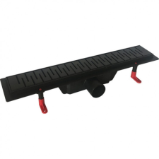 Styron Zuhanyfolyóka, 90 cm Medium, fekete, Styron építőanyag