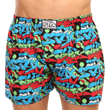 Styx Graffiti art férfi klasszikus boxeralsó klasszikus gumi (A1255) XL férfi alsó