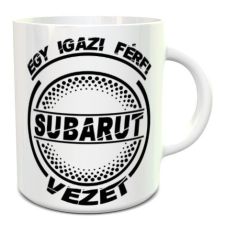 Subarus bögre - Fekete peremű - fülű bögrék, csészék