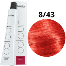 Subrina Permanent Colour Intenzív Tartós Krémhajfesték 100ml 8/43 hajfesték, színező