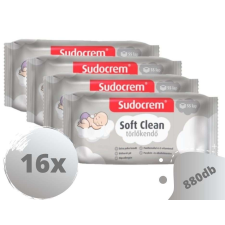 Sudocrem Sudocrem Soft Clean Törlőkendő 16x55db tisztító- és takarítószer, higiénia