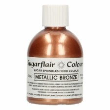 Sugarflair ehető csillámpor cukorból, bronz, 100g sütés és főzés