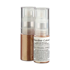 Sugarflair pumpás glitter spray, arany csillogás, 10g sütés és főzés