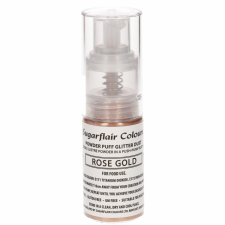Sugarflair pumpás glitter spray, rose gold, 10g sütés és főzés