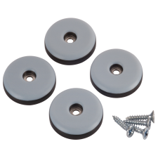 Suki CSAVAROZHATÓ PADLÓVÉDŐ ÁTMÉRŐ 38MM SZÜRKE, 4 DB-OS bútor