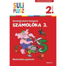 SULI PLUSZ Számolóka 3.- Gondolkodtató feladatok második osztályosoknak egyéb könyv