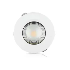  Süllyesztett LED Spot lámpatest 20W 6400K Fix COB VT-26201 V-TAC világítás