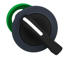  Süllyesztett választókapcsoló fej fekete 3állás rugós visszaálló ZB5FJ5 Schneider villanyszerelés