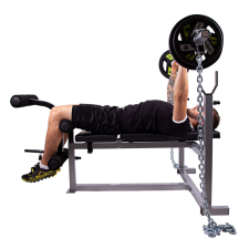 Súlyemelő lánc rúddal inSPORTline Chainbos Set 2x10 kg kézisúlyzó