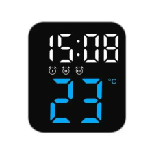 Sumker Digitális LED Ébresztőóra 2 Fokozatú Fényerővel HG8015 Kék ébresztőóra
