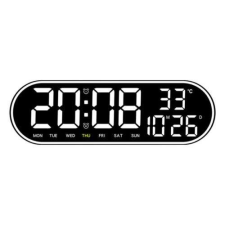 Sumker Digitális LED Falióra Távirányítóval GH8021 ébresztőóra