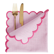 SUMMER CHEER textil szalvéta, rózsaszín 42 x 42 cm papírárú, csomagoló és tárolóeszköz