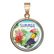  Summer – medál lánccal vagy kulcstartóval nyaklánc