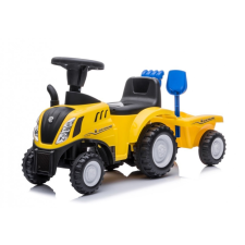 SUN BABY bébitaxi - New Holland traktor pótkocsival - sárga bébijárgány