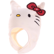 Sun city Hello Kitty törtfehér polár sapka