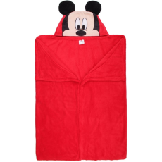 Sun city Mickey piros polár fürdőponcsó