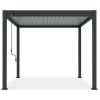 SUN ELEGANCE 3x3 m Light Gray terasz pergola