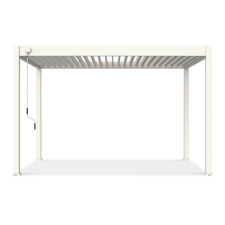  SUN ELEGANCE 3x4 m Fehér terasz pergola kerti tárolás