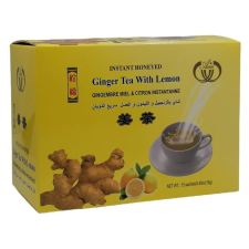 Sun moon instant mézes gyömbér tea citrommal 15x18g gyógytea
