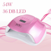  Sun X UV/LED műkörmös lámpa - Shiny pink