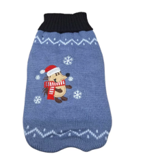  Sündisznós kötött kutyapulcsi, M-es kutyaruha