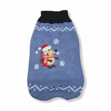  Sündisznós kötött kutyapulóver - L kutyaruha