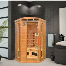  Sundum Classic 2 személyes WiFi sarokszauna barna szauna