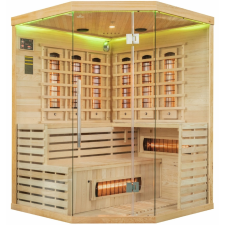  Sundum Solea 4 személyes Infravörös Sarok Szauna természetes szauna