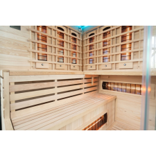  Sundum Solea 4 személyes Infravörös Sarok Szauna természetes szauna