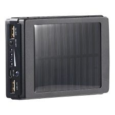 Sunerg Napelemes powerbank 11000 mAh beépített lámpával 20 LED, 240 lm power bank