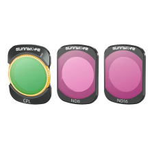 SunnyLife CPL+ND8+ND16 szűrőkészlet DJI Osmo Pocket 3 V2 sportkamera kellék