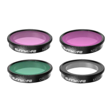 SunnyLife MCUV MCUV CPL ND4 ND8 szűrőkészlet 4 darabból Insta360 GO 3/2. sportkamera kellék