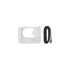 SunnyLife nyakpánt + szilikon tok az Insta360 GO 3S készülékhez (fehér) sportkamera kellék