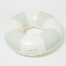 SunnyLife úszógumi - The Vacay Soft Olive Stripe strandjáték