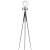 Sunpak Portable Vlogging Szett tripod telefonadapter stúdió körlámpa fekete
