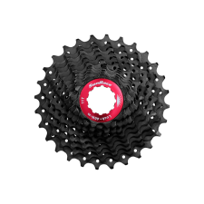 Sunrace CSRX1 11 sebességes fogaskeréksor [fekete-piros, 11-28] kerékpáros kerékpár és kerékpáros felszerelés