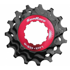 Sunrace SPCS10 csere lánckerék szett [fekete-piros, 11-13-15] kerékpáros kerékpár és kerékpáros felszerelés