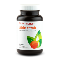 Sunrider Citric C Tab narancs ízű rágótabletta vitamin és táplálékkiegészítő