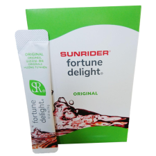 Sunrider Fortune Delight Natúr a nyirokrendszer támogatására 30 tasak vitamin és táplálékkiegészítő
