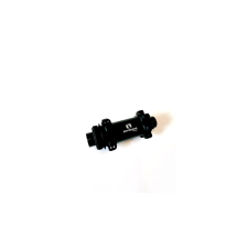 SunRinglé SRX Straightpull Boost első kerékagy, 28H, tárcsafékes (Centerlock), átütőtengelyes (15x110 mm), fekete kerékpár és kerékpáros felszerelés