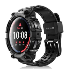 Supcase Samsung Galaxy Watch 5 Pro SM-R925F, Műanyag + szilikon védőkeret, közepesen ütésálló, SupCase Unicorn Beetle Pro, fekete okosóra kellék