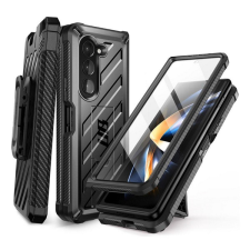 Supcase UNICORN BEETLE műanyag védő (erős ütésállóság, kitámasztó) FEKETE Samsung Galaxy Z Fold5 5G (SM-F946) tok és táska